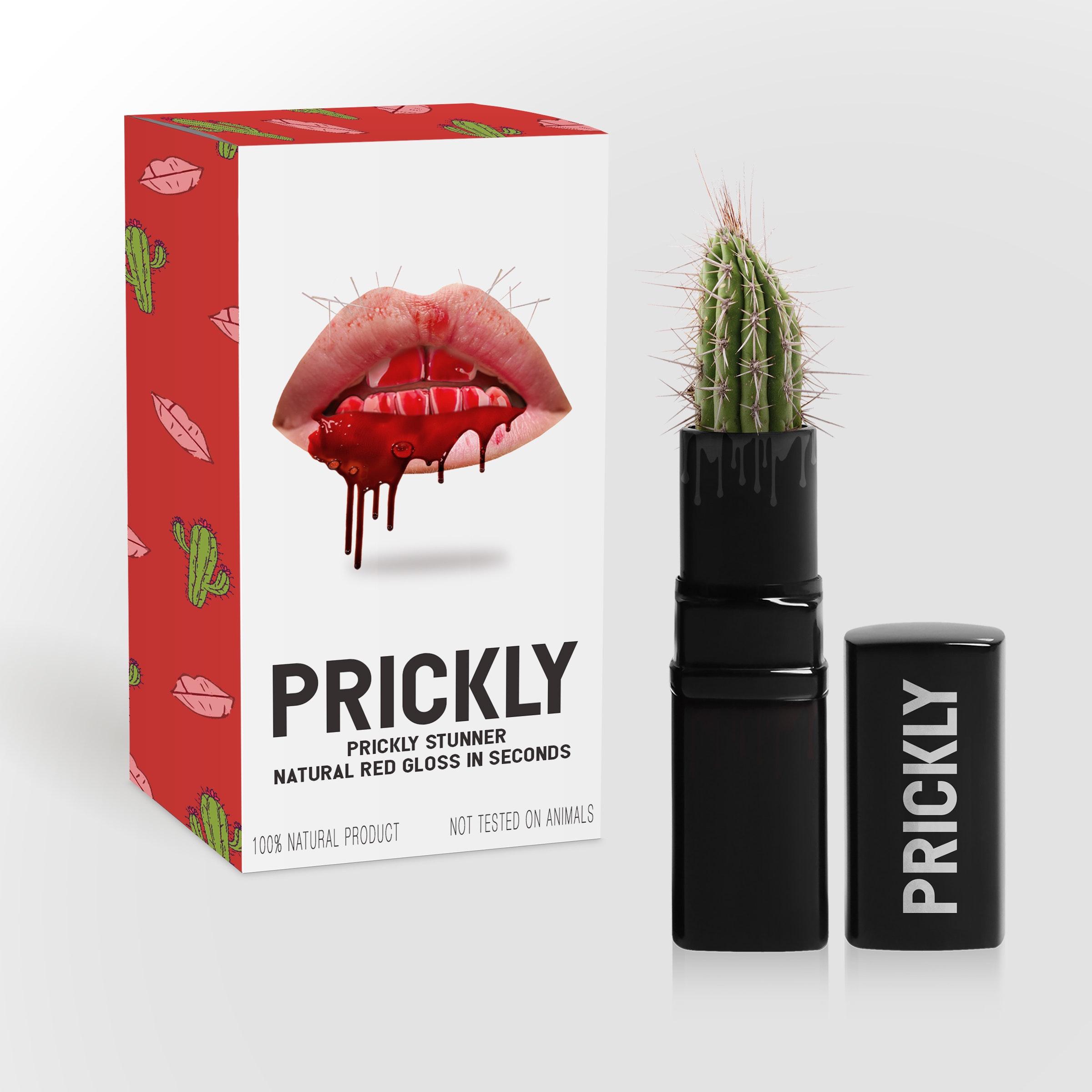 prickly-red-gloss-lipstick-with-box-1367225